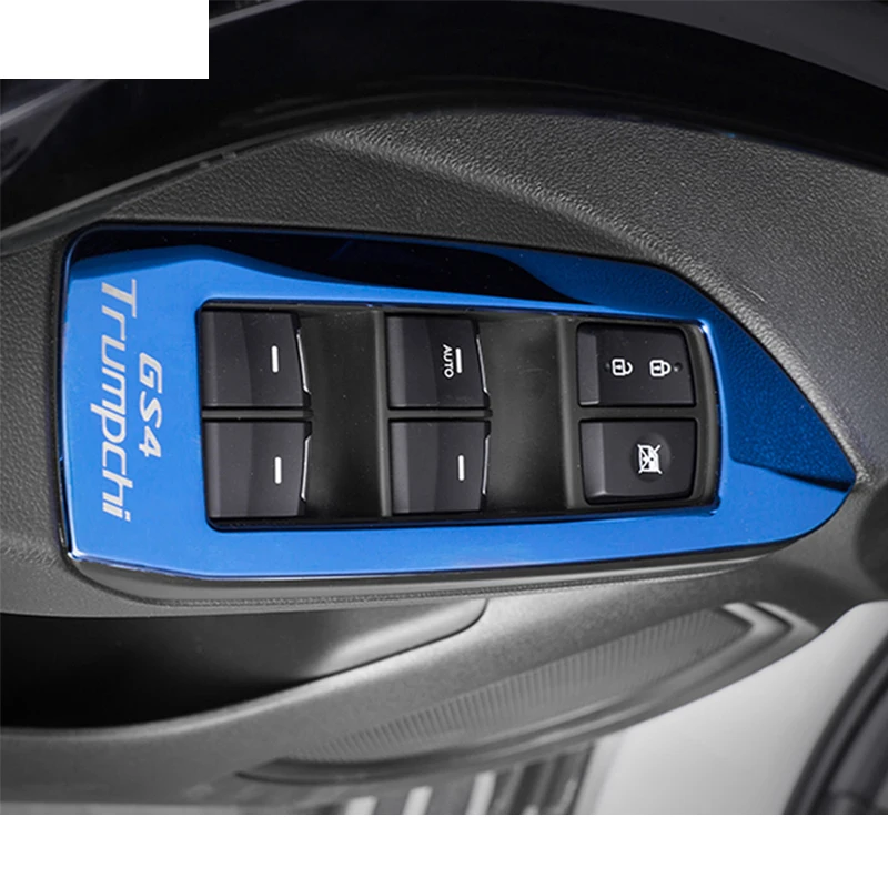 

Lsrtw2017 Stainless Steel Car Interior Window Lifter Control Panel for Trumpchi Gs4 2015 2016 2017 2018 2019 2020