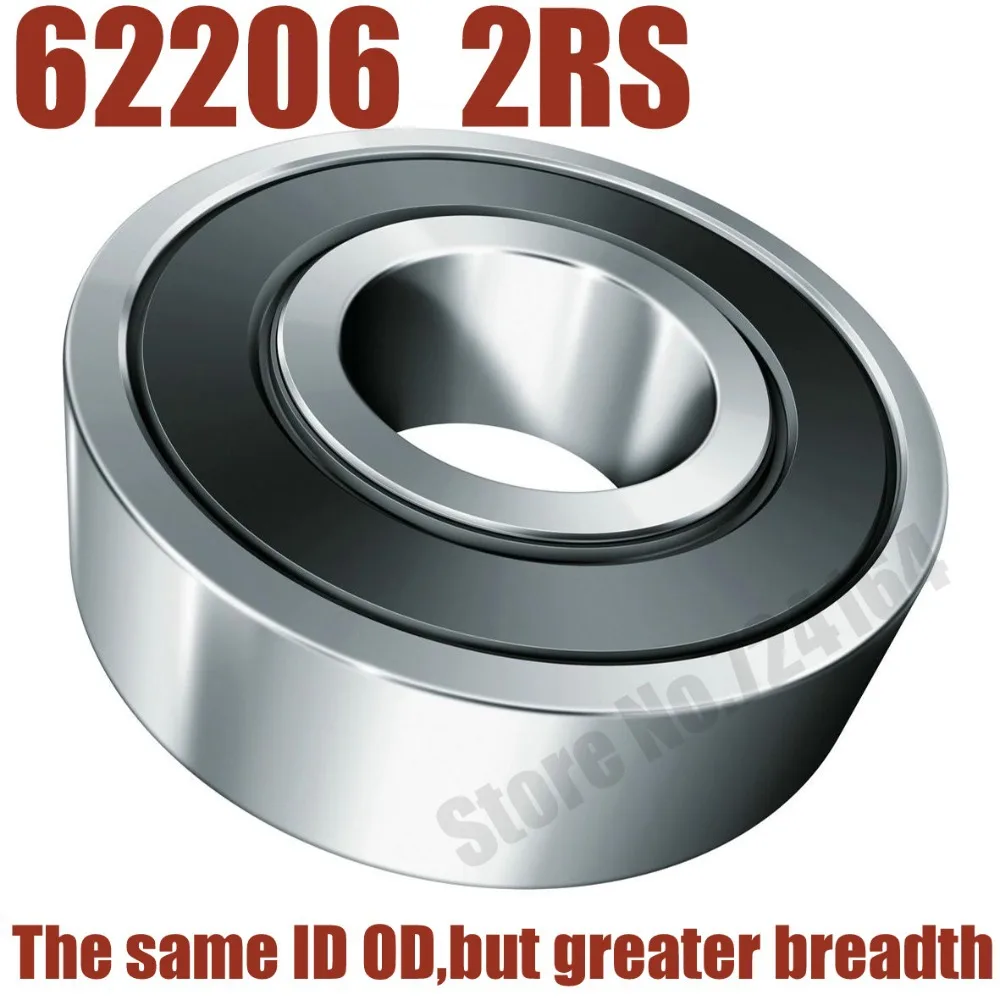 Aliexpress.com : Buy 4PCS Free Shipping Special bearings 62206 2RS ...