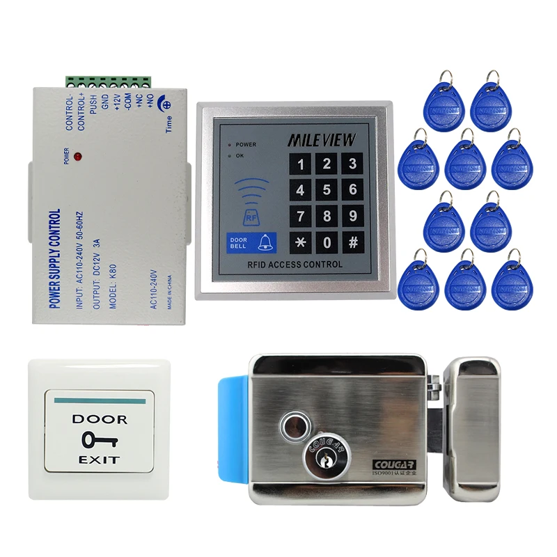 MILEVIEW Cheap! Rfid Door Access Control System Kit Set