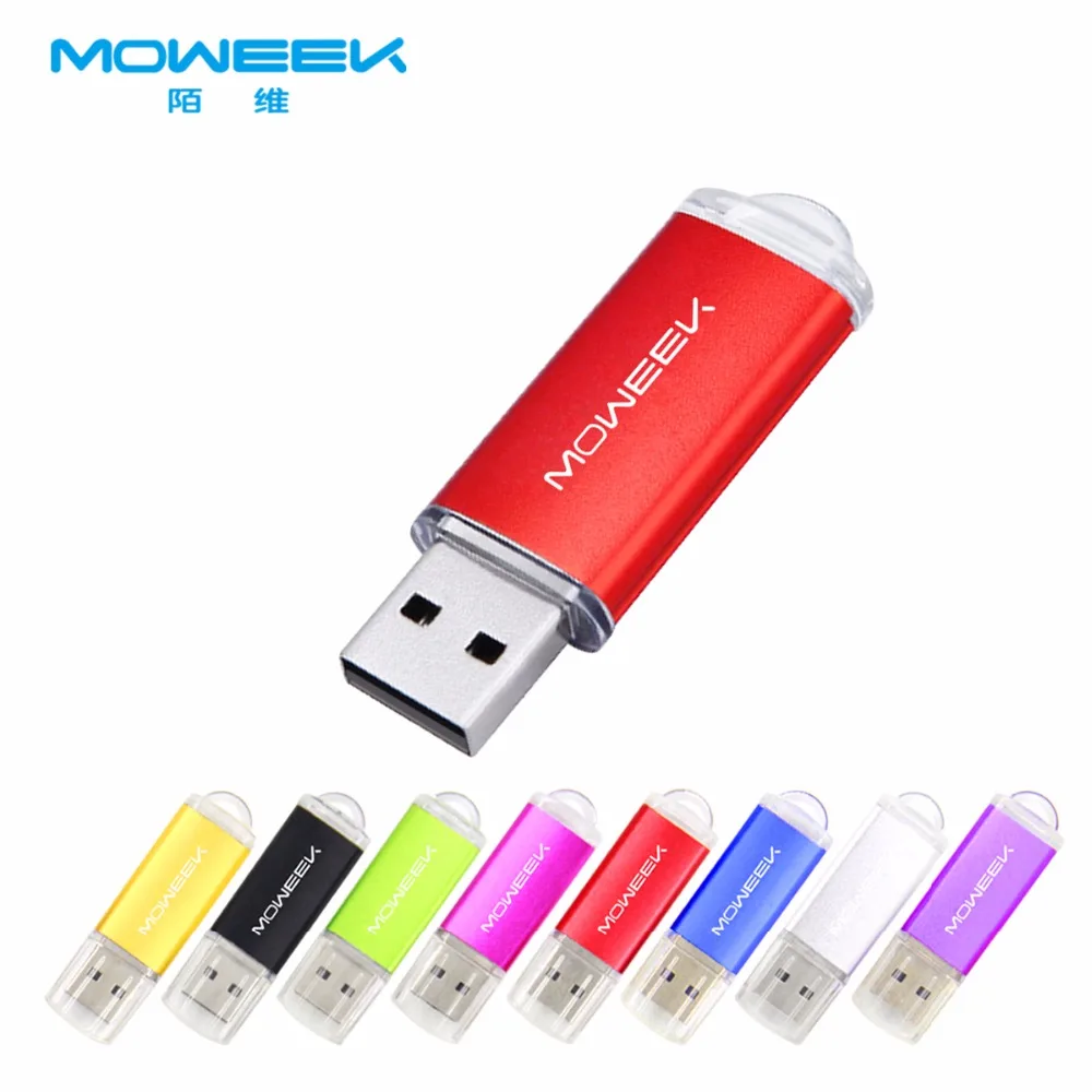Moweek M04 2017 мини USB флеш-накопитель реальная емкость 4 ГБ 8 16 32 64 usb2.0 флешка cle usb карта