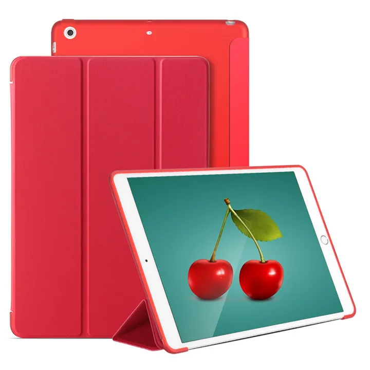 Чехол owswin для нового iPad 9,7 TPU кожаный чехол Мягкий силиконовый чехол для iPad умный чехол 9,7 дюймов A1822 A1893