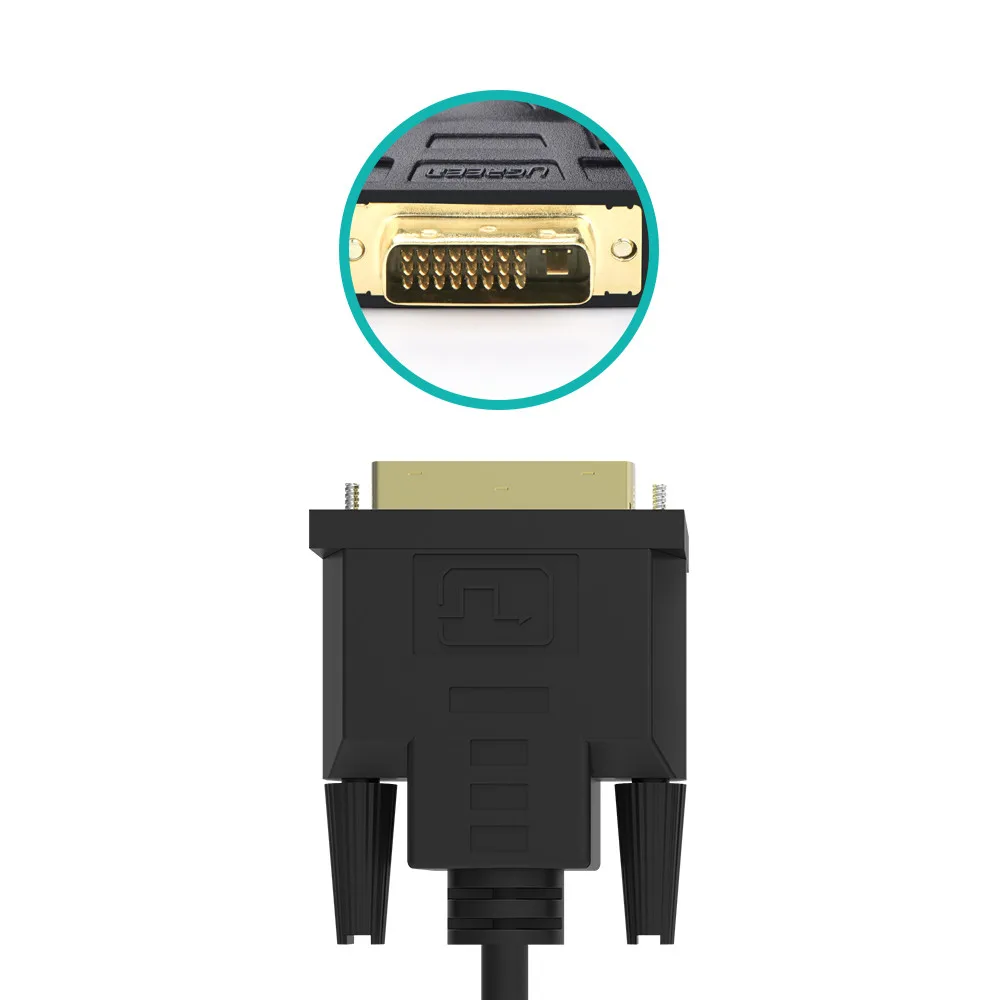 Позолоченный Высокоскоростной Кабель-адаптер DVI на DVI 0,5 M 1M 2M 3M 5M 24+ 1 pin DVI-D кабель dvi поддерживает 3D 1080P