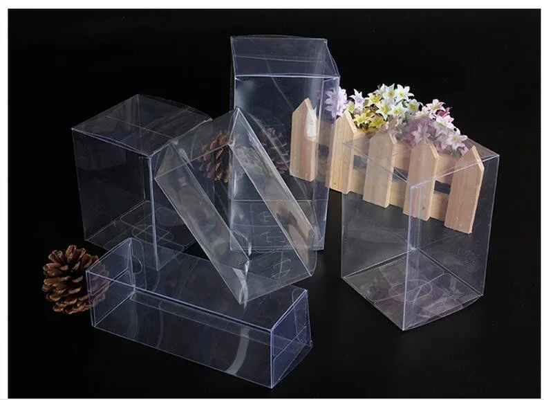 

10.5 x6x9. 5 cm PVC box transparent display box plastic box ,caket box can be use for dsplay food and so on