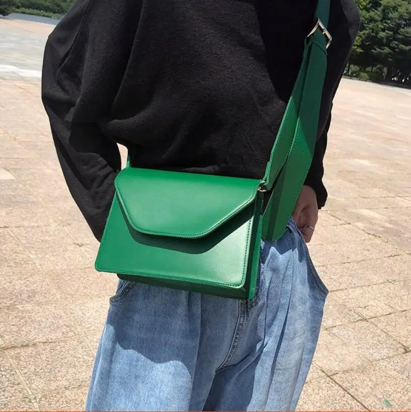

Female small bag simple style pu leather fashion summer cross body bag vintage messenger shoulder bag office lady njiu889Q