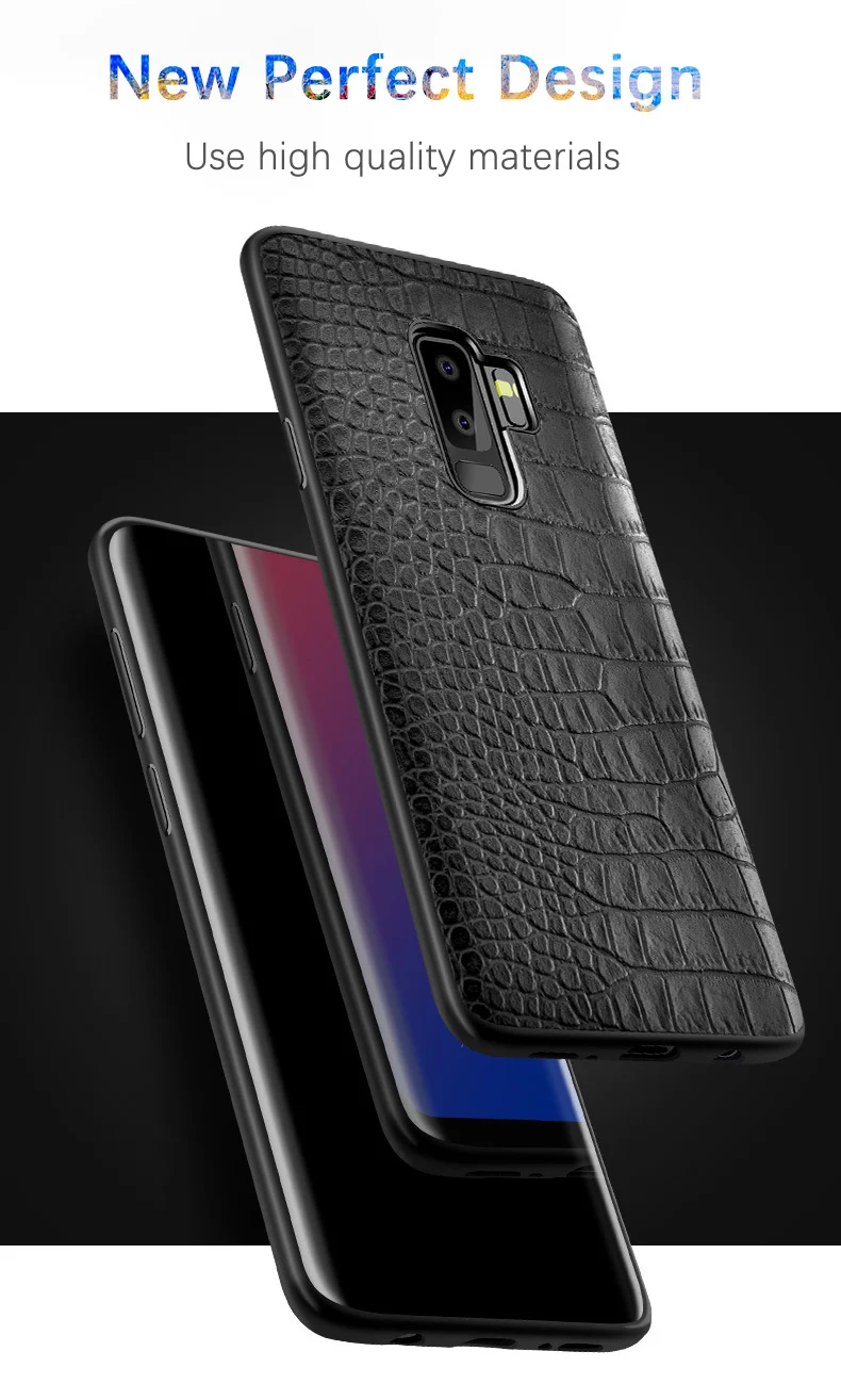 Роскошный чехол из искусственной кожи для samsung Galaxy S9 Plus S10 чехол с крокодиловым узором для Galaxy Note 10 Pro+ 9 8 S9 S10 Lite s10e