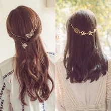 1 шт. заколки для девочек цветок кальмар супер фея элегантная бабочка цветок лист резинки для волос голова с обручем G0403