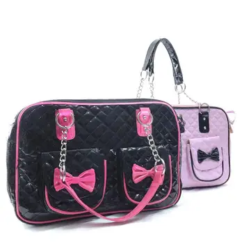 

Crocodile PU Leather Dog Bag Cat Bag Dog Carrier Tote Luggage Bag Cat Traveling Portable Shoulder Bag Convenient Fashion