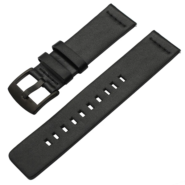 24 мм итальянский жирный кожаный ремешок+ инструмент+ адаптеры для Suunto Core Watch Band стальной ремешок с пряжкой наручный браслет черный коричневый