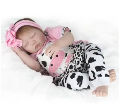 

silicone reborn babies Baby Dolls All Soft Silicone Can Be Bathing Bath High Quality Dolls Children Toys Toys Gift