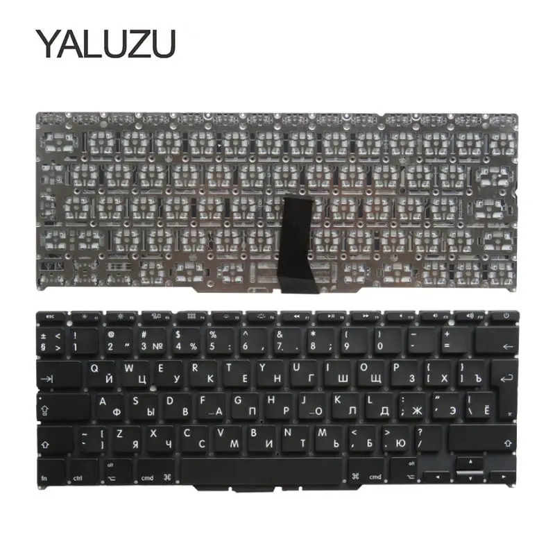 YALUZU NEW Russian Laptop keyboard FOR Apple For MacBook Air A1370 A1465 MC505 MC506 MC968 MC969 RU 2011. 2012. 2013 years 11.6&quot |