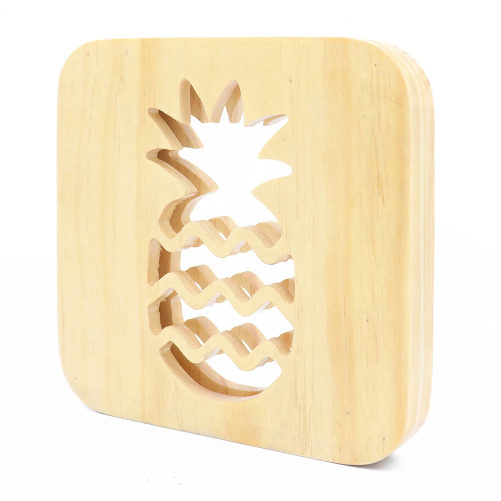 Wooden Pineapple Night Light Image 5
