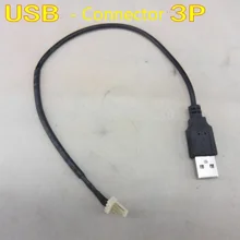 Usb мужчина к 3 p разъем питания USB вентилятор AC/DC адаптер переключение