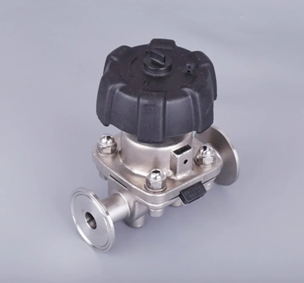 

DN25 316L stainless steel sanitary quick Clamp type diaphragm valve