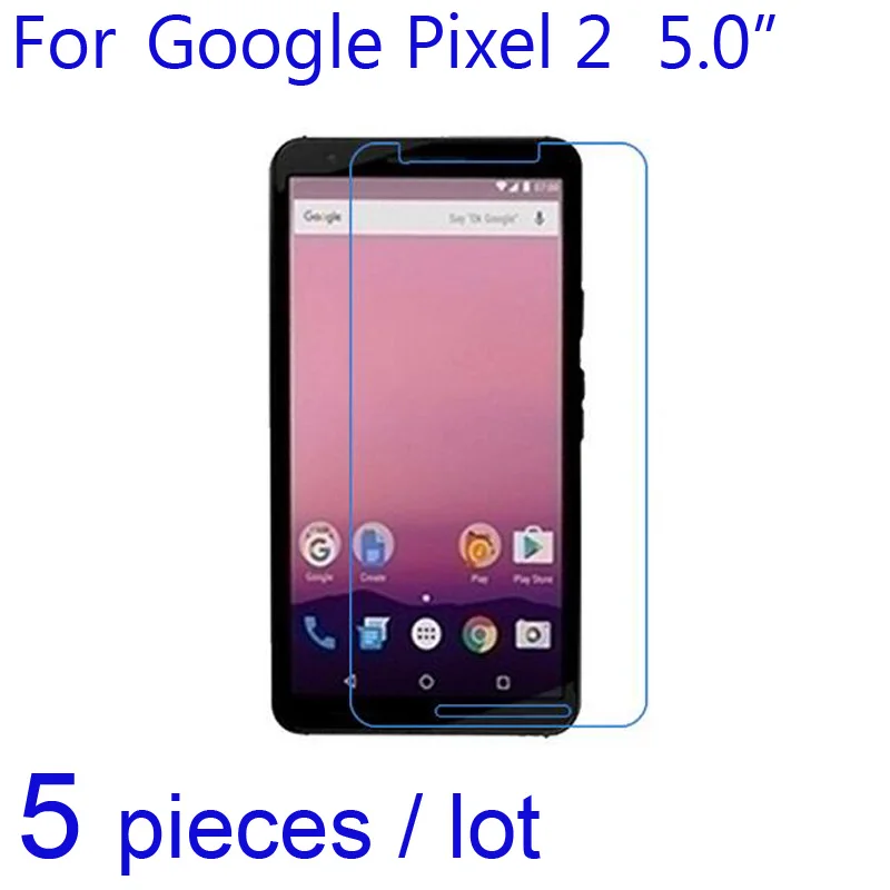 

5pcs Soft Screen Protectors Clear/Matte/Nano Anti-Explosion Protective Films for Google Pixel 2 2B Muski/2 3 XL/3 3XL Mobile LCD