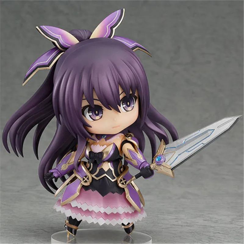 

Anime Figure Cute 4" Nendoroid Date A Live Yatogami Tohka PVC Action Figure Model Collection Doll Kids Toys #354
