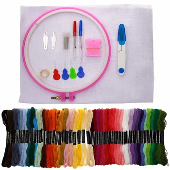 

Home Handcraft Cross Stitch Tool Kit Embroidery Starter Kit Embroidery Tools Embroidery Needle Embroidery Kit #249193