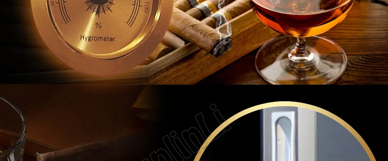Кубинская сигара шкаф электронный постоянной температуры и влажности сигары шкаф бытовой портсигар чехол SC-12AH