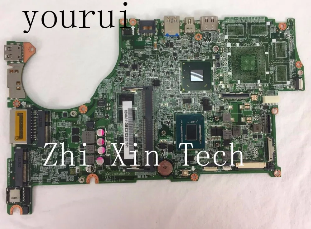  yourui For Acer Aspire V5-472 V5-572 Laptop motherboard NBMA311009 NB.MA311.009 DA0ZQKMB8E0 With 21