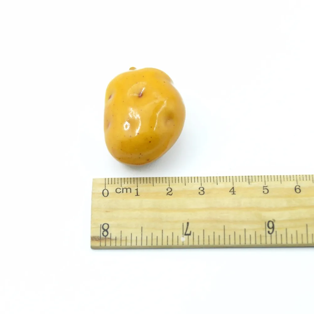 10pcs Mini potato Foam Artificial Fake Fruit Vegetable Home Wedding Decoration Cognitive Toy Props