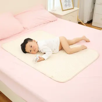 

Baby Cotton Urine Mat Diaper Nappy Bedding Changing Cover Pad Waterproof Mattress Protector Baby Nappy Pad For Sleeping