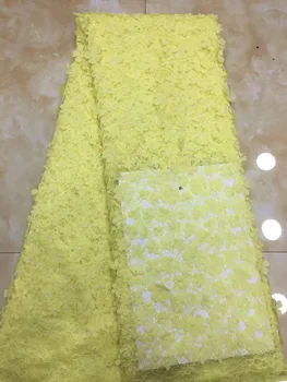 

2019 Latest african cord High Quality Guipure Lace Fabric/ African Cord Lace / Lace / Chemical Lace fabric for wedding D105