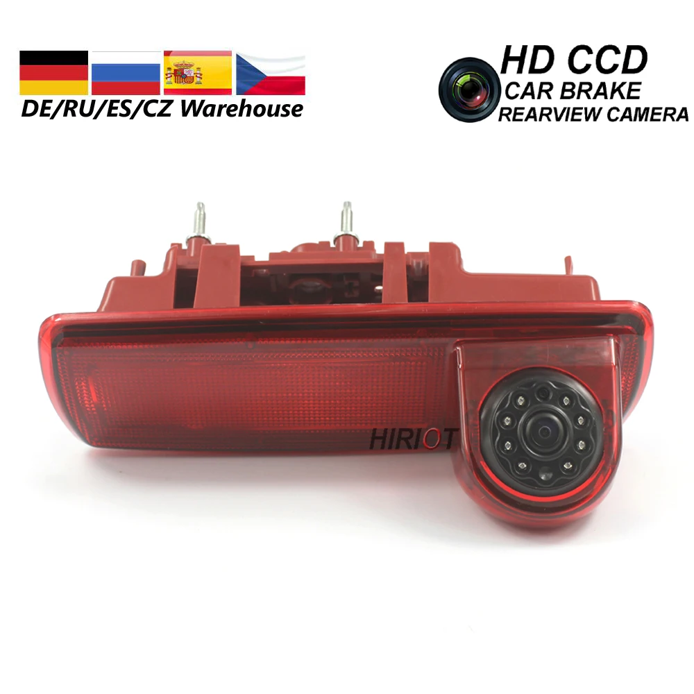 

Car Brake Light Rear View Camera for 2014 Opel Vivaro / 2014 Renault Trafic with 8pcs IR Led lights Parking Stop Light HD Camera
