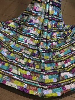 

nice looking feather embroidery tulle mesh lace fabric CiCi-1.515 with good quality for party dress