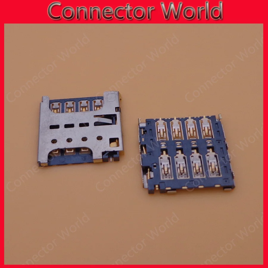 

10-100pcs/lot New Replacement for NOKIA lumia 620 625 N625 sim card reader connector socket module slot tray Holder High Quality