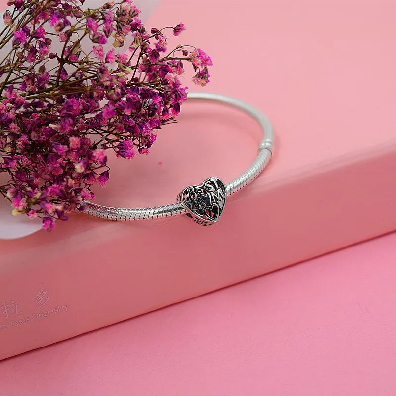 Для изготовления украшений вручную цветы diy Бусины Fit pulseira pandora Браслет Подвески