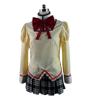 

Puella Magi Madoka Magica Akemi Homura Cosplay Costume School Uniform Costume