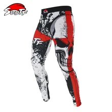 Мужские спортивные штаны SUOTF с Горным черепом, зимние штаны для велоспорта, сохраняющие тепло, для горного велосипеда, длинные, для велоспорта, летние