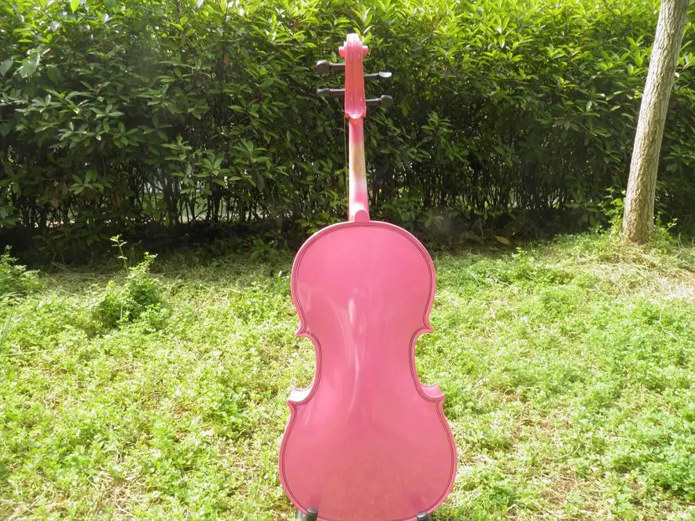 

Cello Solid Wood Pink Belt Pack 1/10 1/8 1/4 2/4 3/4