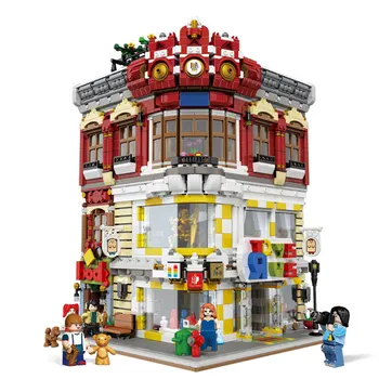 

DHL XINGBAO 01006 Chinese Architecture Toys The Toys and Bookstore Set Building Blocks Bricks Assembly Kids Toys Christmas Gifts