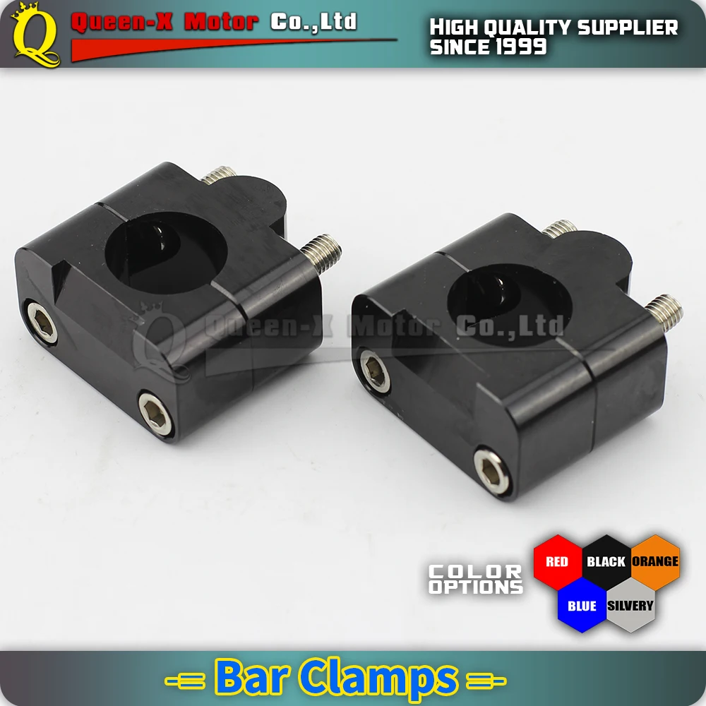 

CNC HandleBar Fat Bar Risers Mount Clamp KX125 KX250 KX250F KX450F KLX450 KLX250 KLX110 KX85 Motorcycle Dirt Bike Motocross