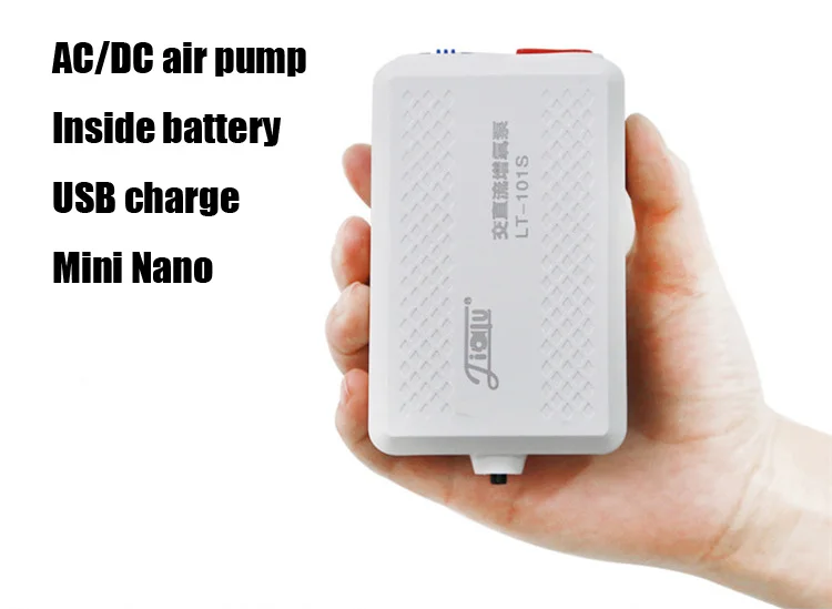 Внешний аккумулятор для аквариума 110 240 В USB зарядка аккумулятора внутренний