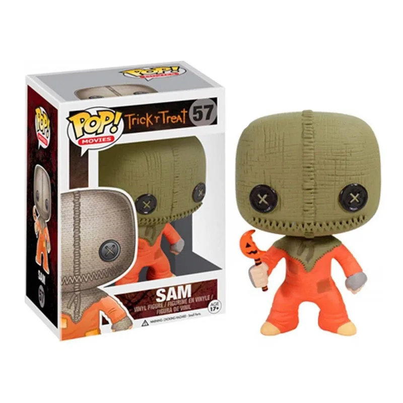 Funko pop официальный трюк 'R Treat Sam 57 # виниловые фигурки ужас Фильм модель персонажа куклы игрушки для подарка