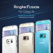 100% Original Ringke Fusion Case for Samsung Galaxy S6 – Premium Drop Resistance Crystal Clear Back Cover for Galaxy S6