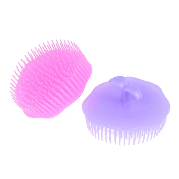 

Plastic Head Shampoo Scalp Massage Brush Head Hair Care Hair Washing Scalp Cleanse Comb Deep Care Massage Brush Scalp Massager