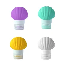 1 шт. милые путешествия пищевой силиконовые бутылки косметический шампунь гель-лосьон для душа суб-розлива трубки выдавливать пустые бутылки