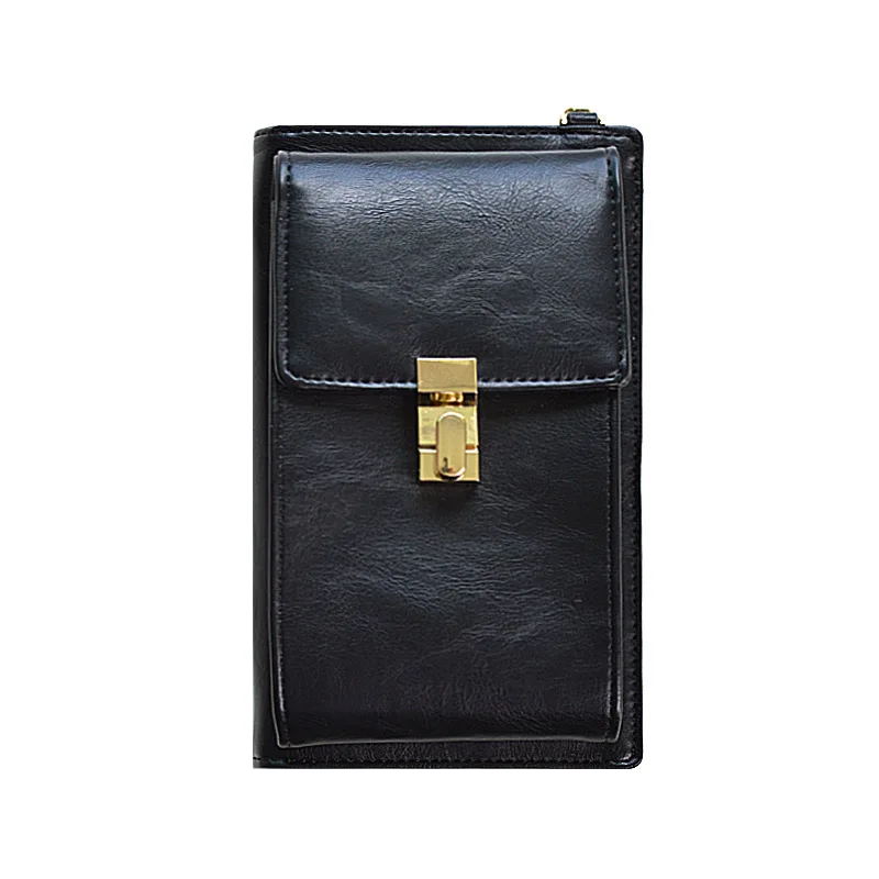 9055 black Модный женский кошелек, кошелек, держатель для карт, женский клатч, Длинный кошелек, много карт, роскошный дизайн, женские кошельки для монет - Цвет: 9055 black