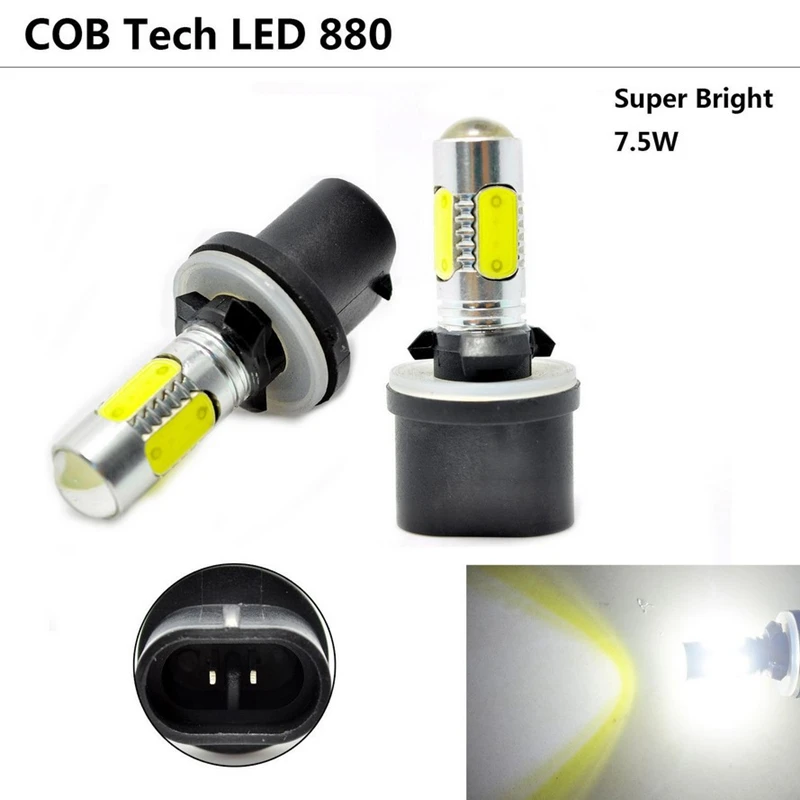 Yue Yi Shangpin 1 шт. 1200Lm 880 LED Стробоскоп Автомобильные фары светодиодные лампы дневные