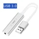 Silver USB 3.0