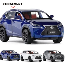 HOMMAT Simulation 1:32 Lexus NX 200T внедорожный внедорожник модель автомобиля литые под давлением игрушки модели автомобилей детские игрушки для детей