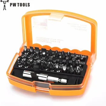 

PW TOOLS 31 in 1 High Quality Screwdriver Portable Hardware Repair Tool Set for Phone Computer Power Tool Accessories