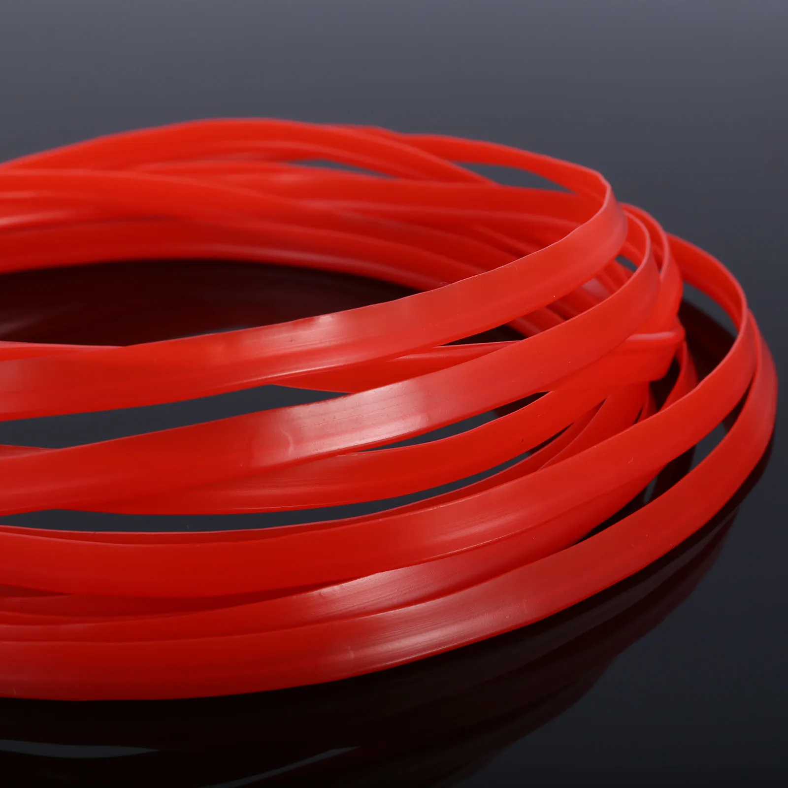 Mayitr 5M Matte Red Universal Car Styling Flexible Interior Moulding Trim Strip DIY Decorative Line DIY Stickers Car-Styling