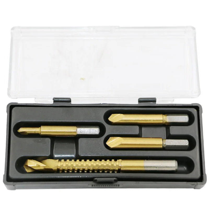 Screw Extractor Band Saw Diamond Box Four piece High Speed Steel