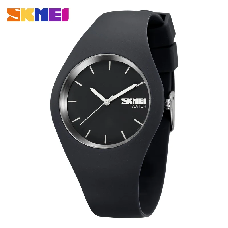 Женские часы SKMEI брендовые модные повседневные кварцевые мужские Montre Femme Reloj Mujer