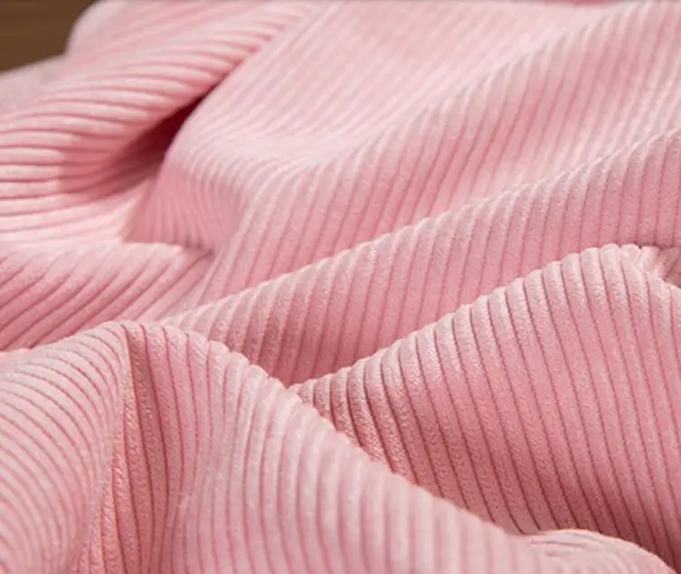 Celana Kain Corduroy Poly 8 Tulang Rusuk Solid 50*145Cm untuk Jaket Cap Overall|Kain| - AliExpress