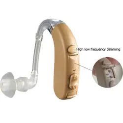 Мини цифровые BTE слуховые аппараты оборудование для глухих для пожилых людей беспроводной умеренно-тяжелой потери высокой мощности