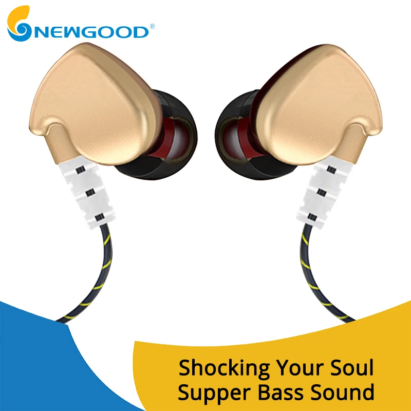 Wired Earphones with Microphone For Phone Sports Headset Stereo